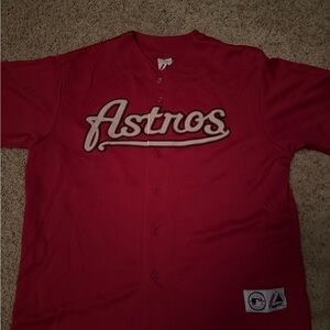 Houston Astros Brad Lidge Vintage Jersey